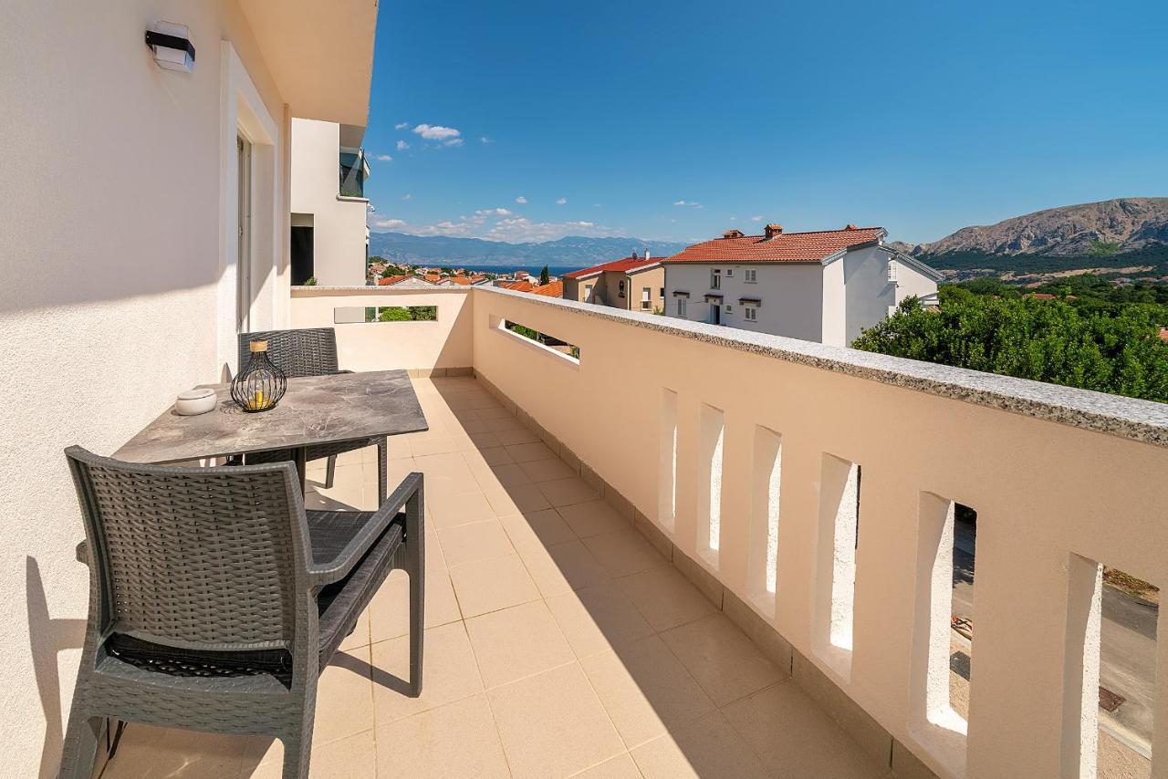 Apartments Gerta With Terrace Baška Kültér fotó
