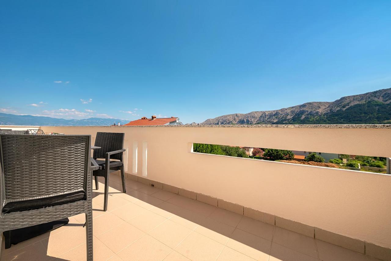 Apartments Gerta With Terrace Baška Kültér fotó
