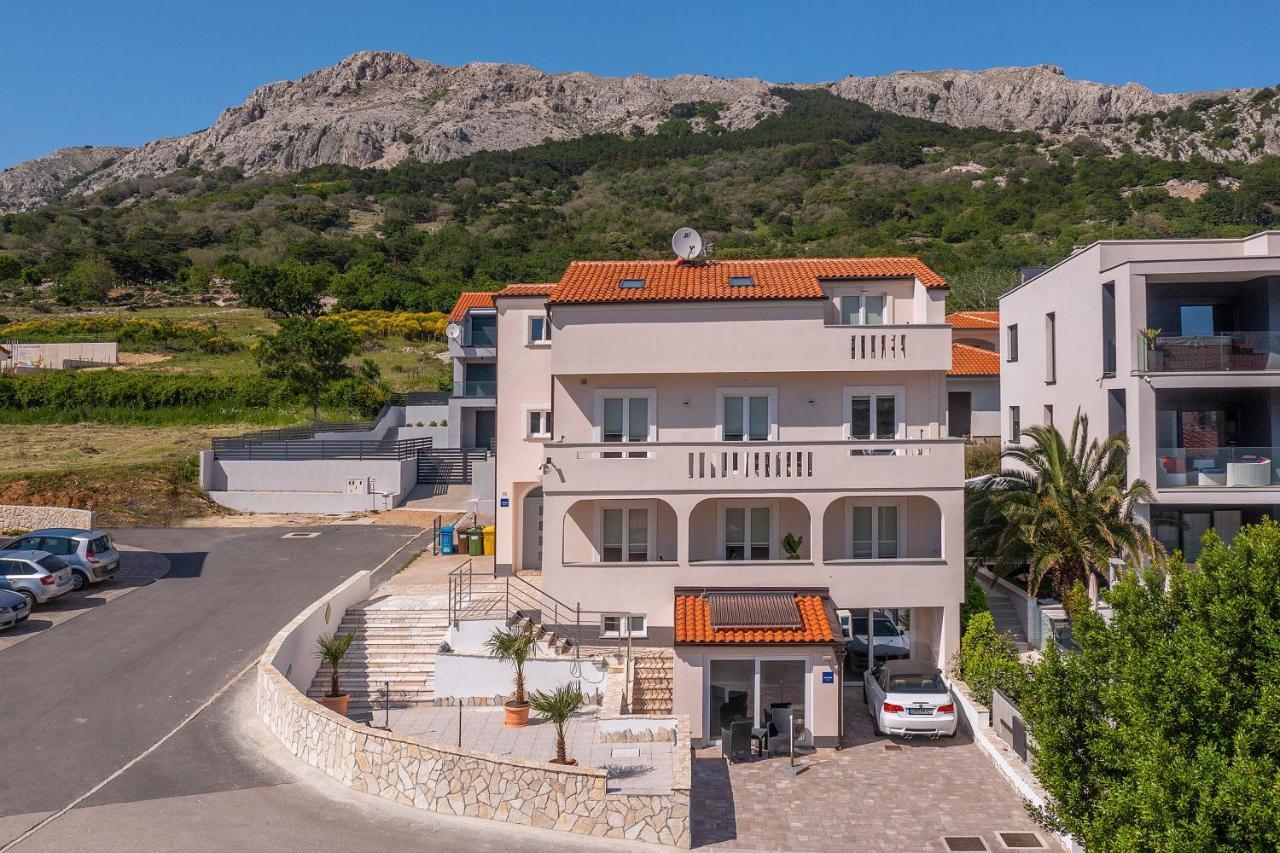 Apartments Gerta With Terrace Baška Kültér fotó