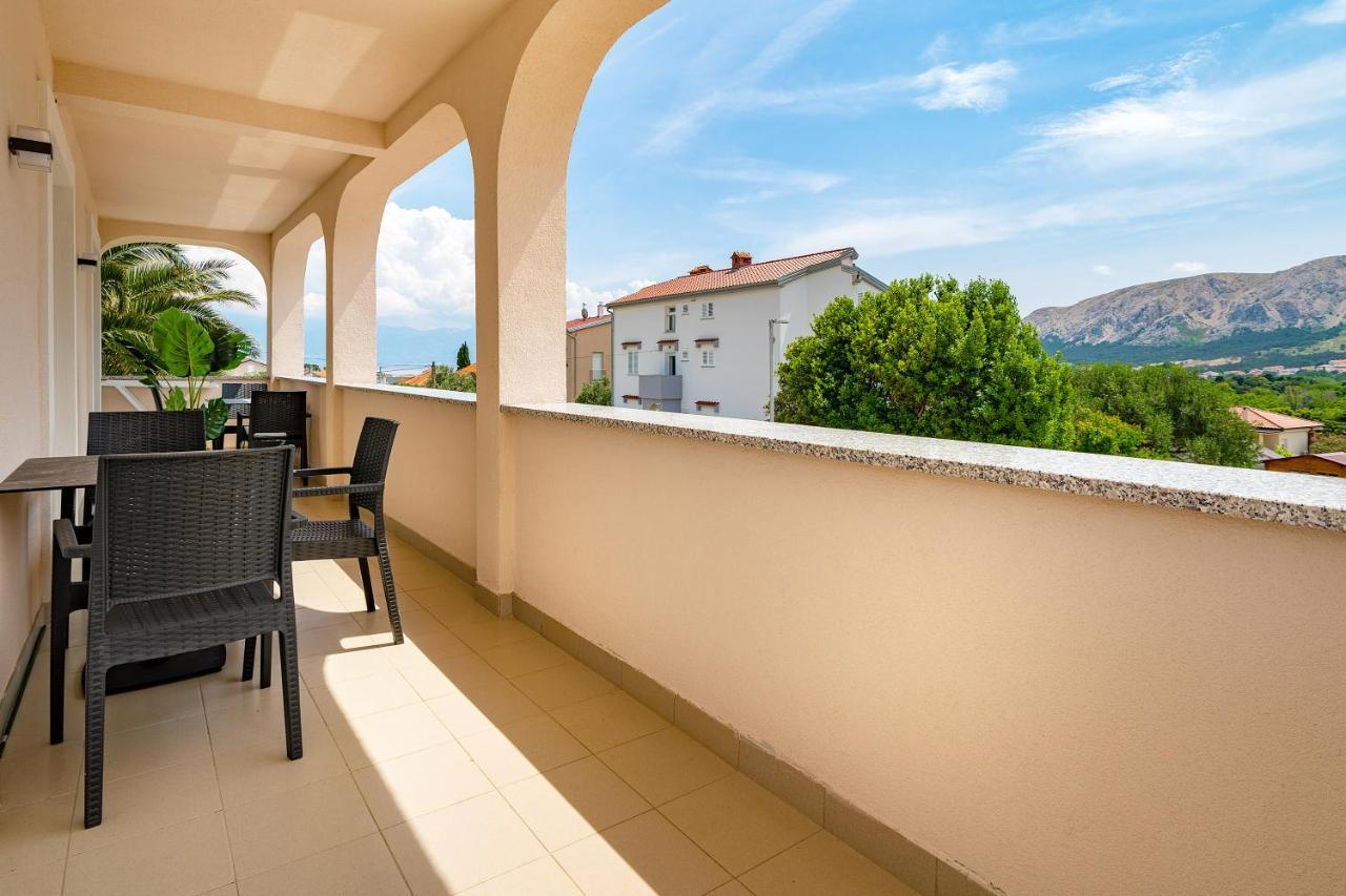 Apartments Gerta With Terrace Baška Kültér fotó