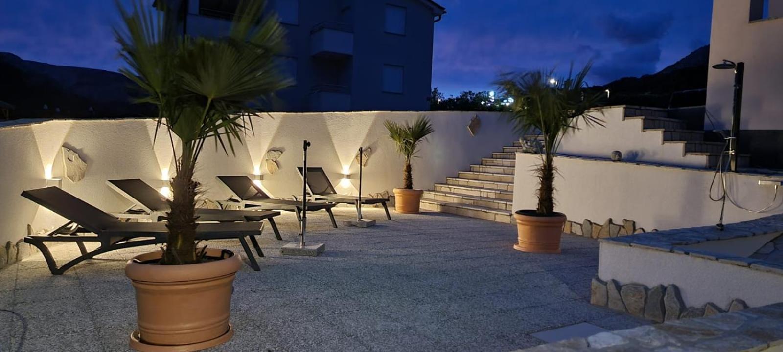 Apartments Gerta With Terrace Baška Kültér fotó